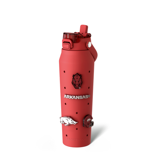 Bottle Buddy 32oz | Arkansas Razorbacks | Skin + Budz Bundle