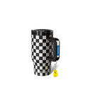 Thicc Buddy 16oz | Black & White Checkered