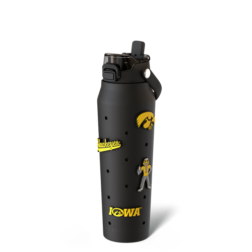 Bottle Buddy 32oz | Iowa Hawkeyes | Skin + Budz Bundle