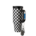 Thicc Buddy 40oz | Black & White Checkered